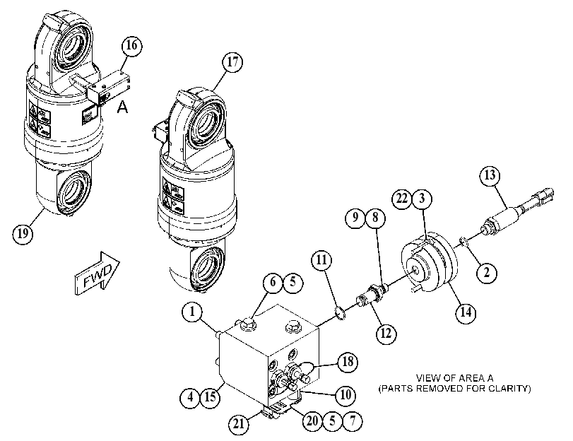 SUSPENSION AR-REAR 5419406 CAT