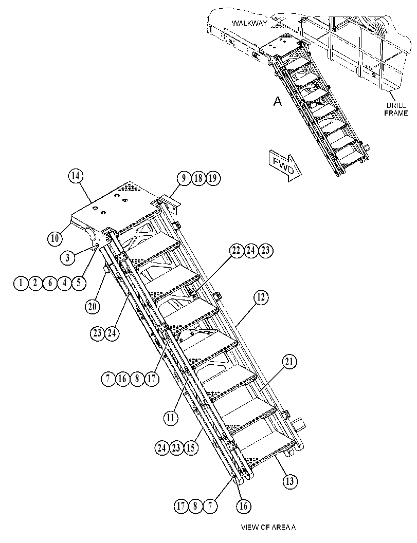 STAIRWAY GP 5302385 CAT