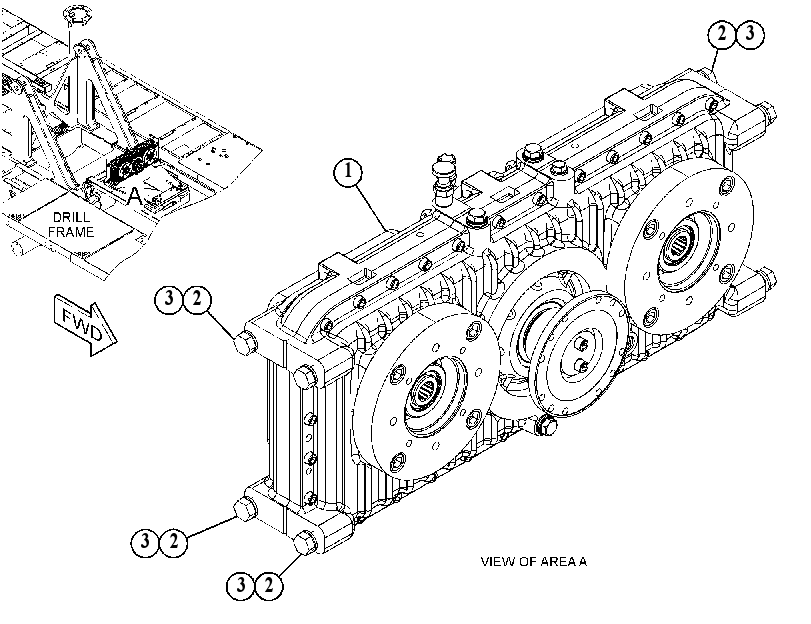 GEARBOX GP 5194784 CAT