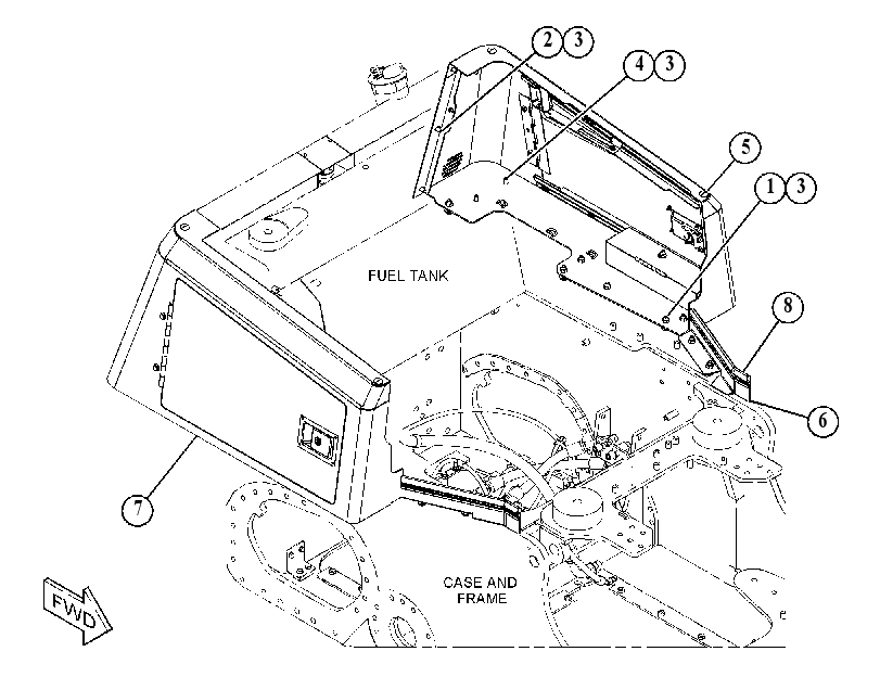 ENCLOSURE GP-CAB 4839183 CAT