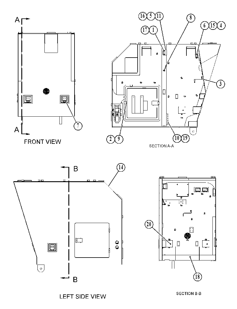 RISER GP-CAB 5448629 CAT