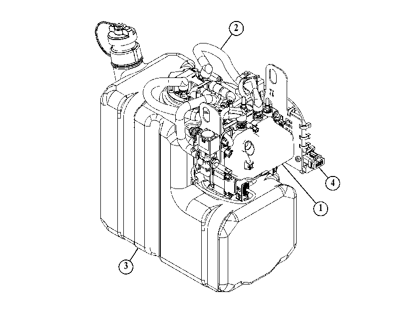 MODULE GP-DIESEL EXHAUST FLUID 5280673 CAT