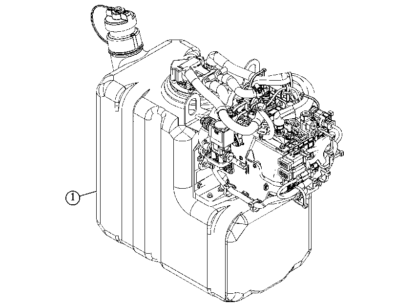 Модуль AdBlue (компоновка) 5162640 CAT