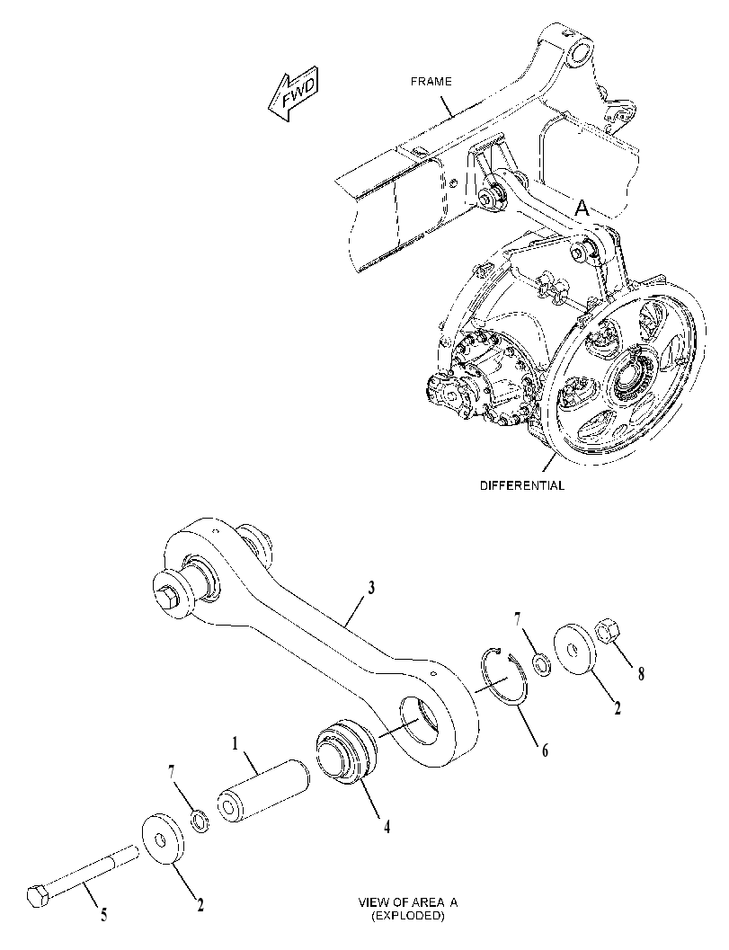 LINK GP-UPPER 3522831 CAT