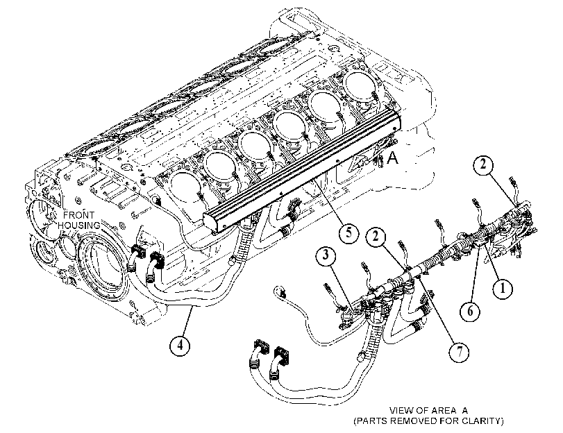 HARNESS GP-ENGINE 5388778 CAT