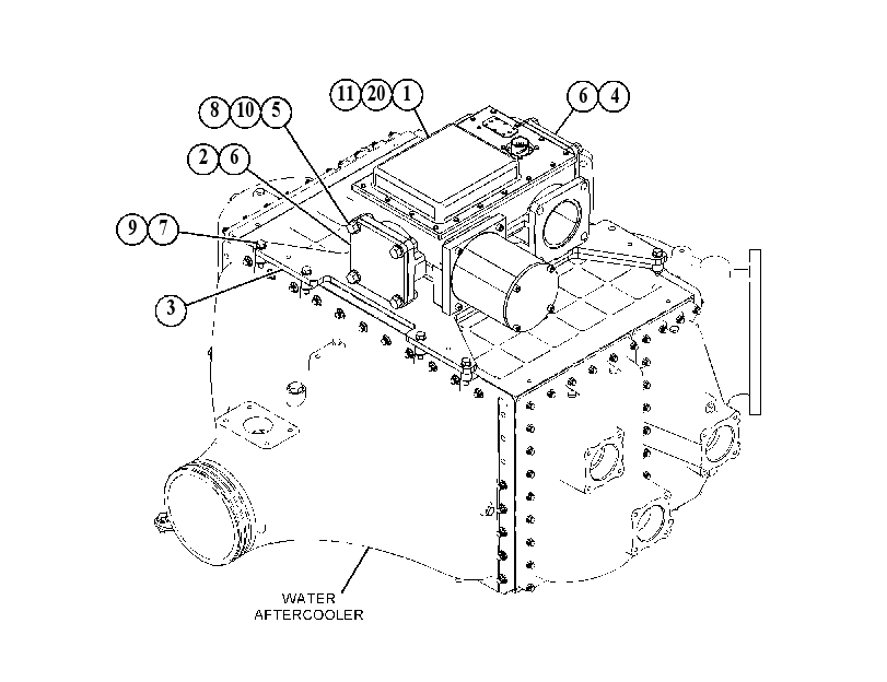 VALVE & MTG GP-FUEL 3852496 CAT