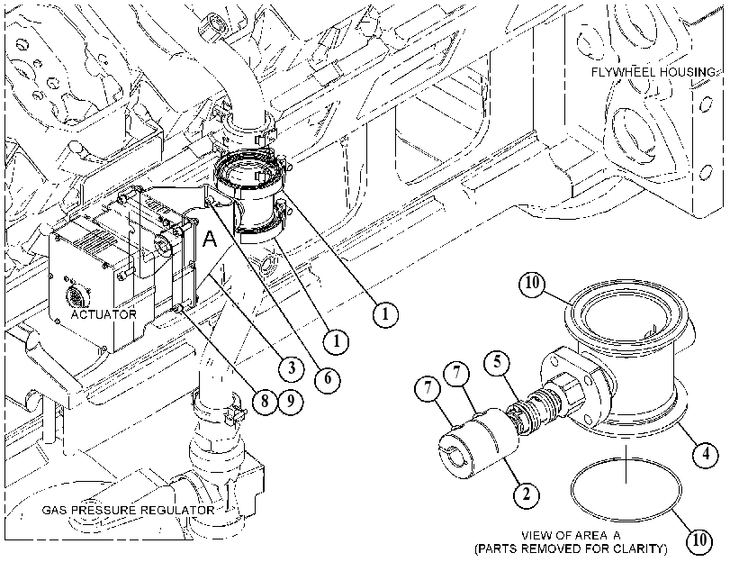 VALVE GP-FUEL 5275341 CAT