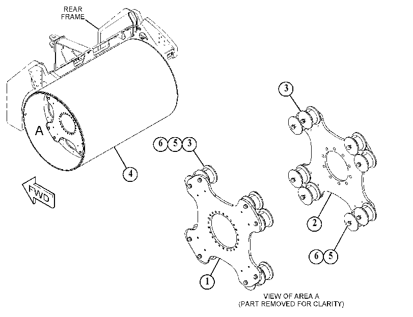 DRUM GP-COMPACTOR 5247891 CAT