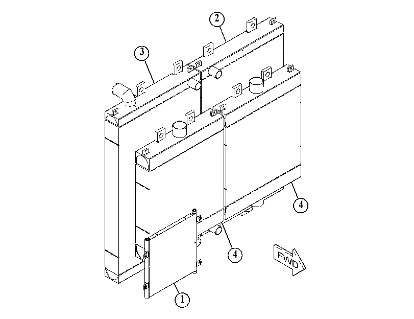 COOLING GP 5286761 CAT