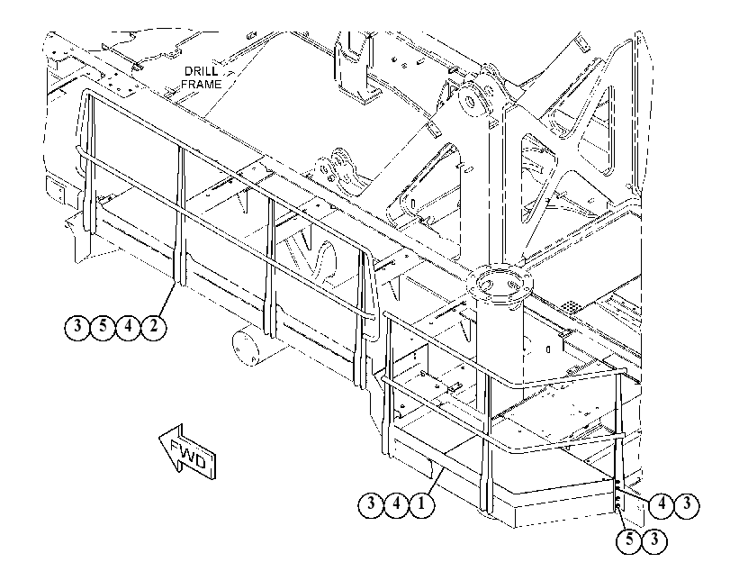 GUARDRAIL GP 5262440 CAT
