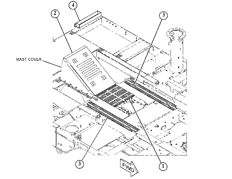 COVER GP-PLATFORM 5281587 CAT