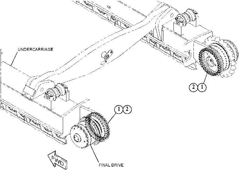 FASTENER GP-FINAL DRIVE 5195768 CAT