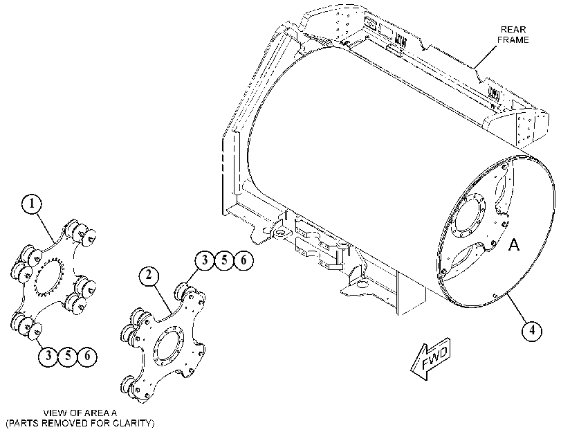 DRUM GP-COMPACTOR 5248659 CAT