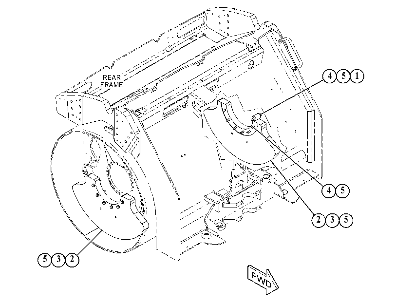 BALLAST GP-FRAME 5433028 CAT