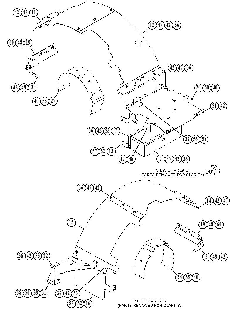 COVER GP-REAR 4249185 CAT