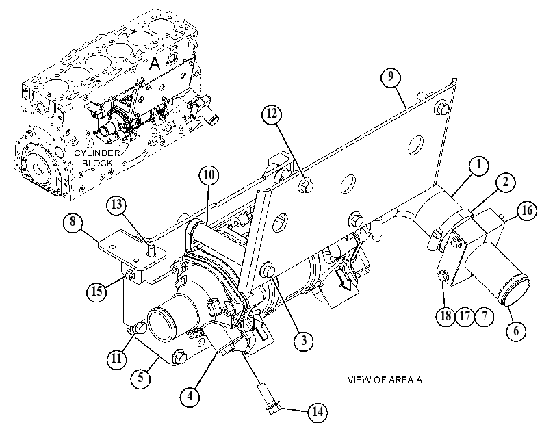 COOLER AR-TRANSMISSION OIL 5476438 CAT