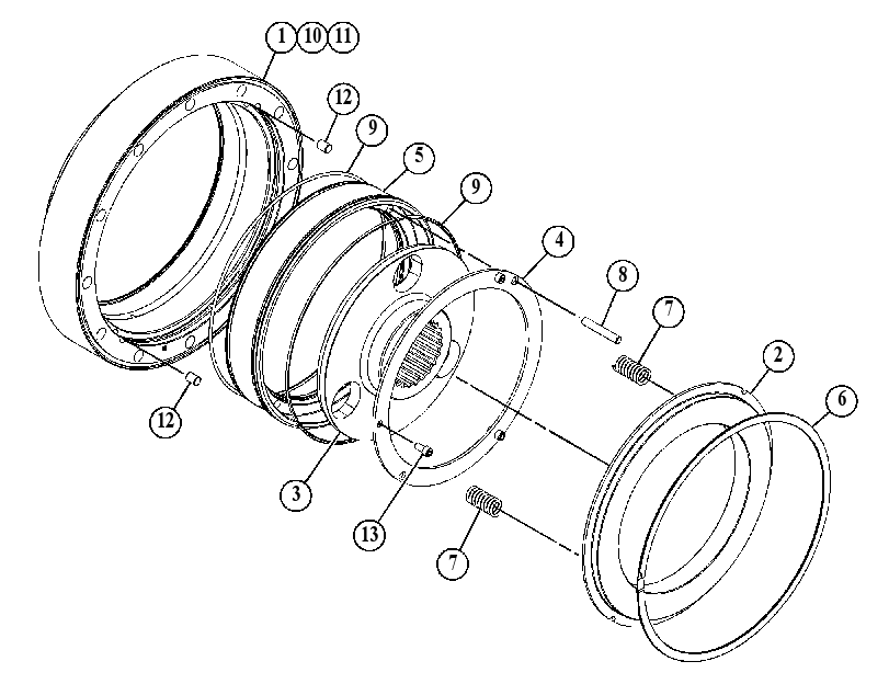 CLUTCH GP-WINCH 5193641 CAT