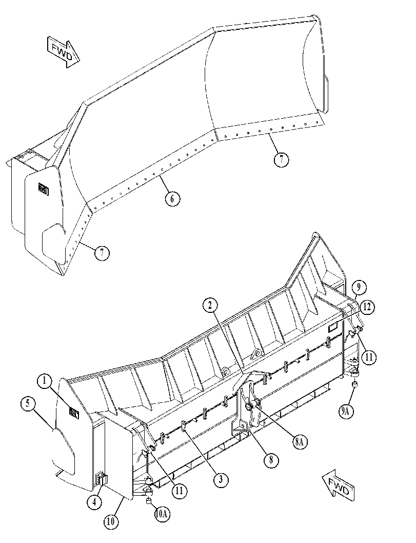 BLADE AS-UNIVERSAL 4327420 CAT