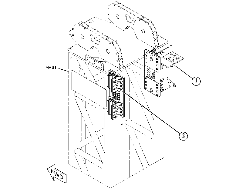 GUIDE GP-MAST 5108986 CAT