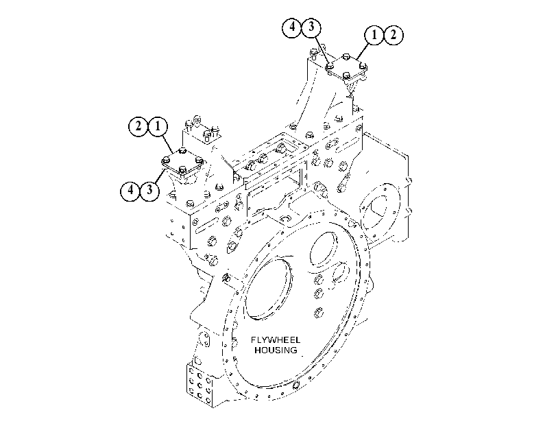COVER GP-REAR HOUSING 5394758 CAT