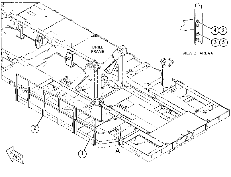 GUARDRAIL GP 5262430 CAT