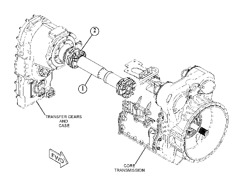 SHAFT GP-MAIN DRIVE 5105903 CAT