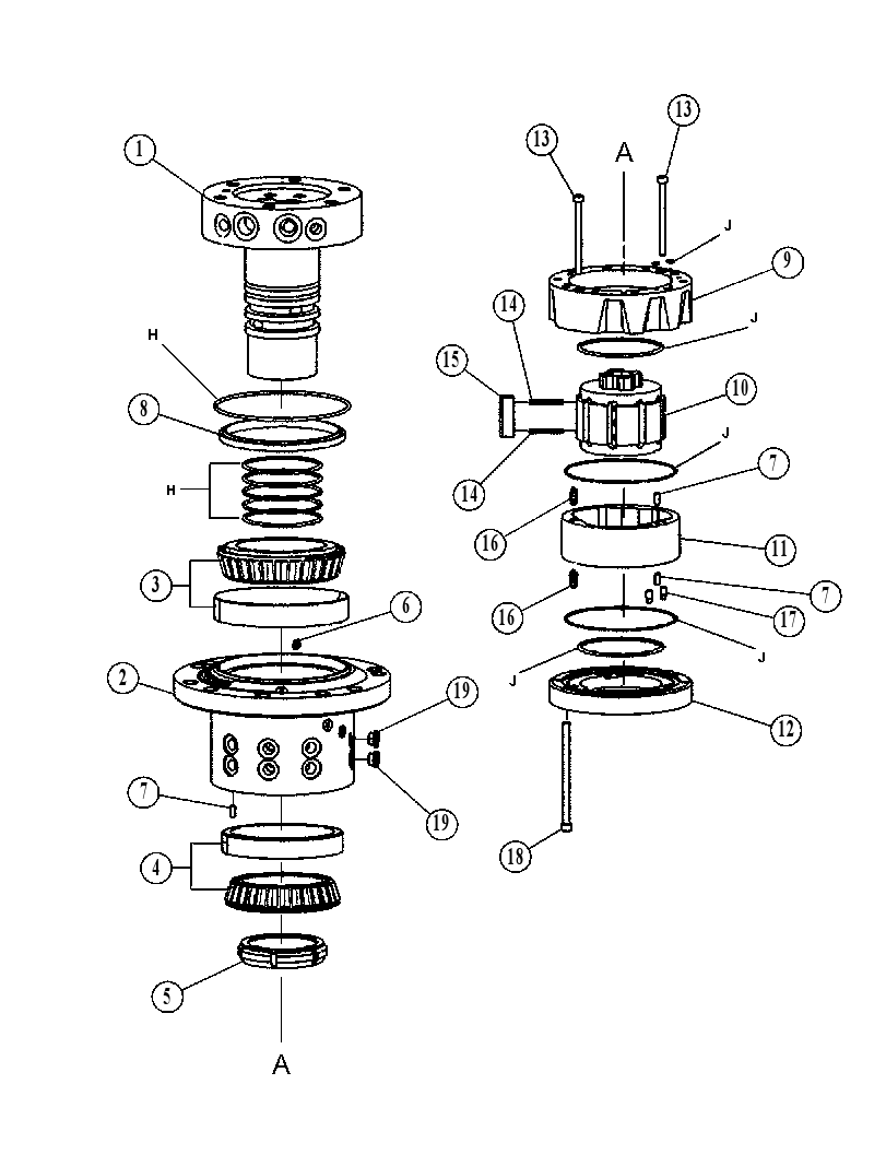 ROTATOR GP-HYDRAULIC 5038094 CAT