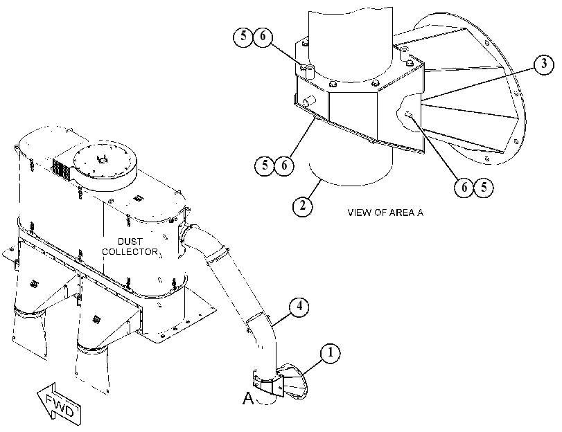 DUCT GP-VENTILATION 5223428 CAT