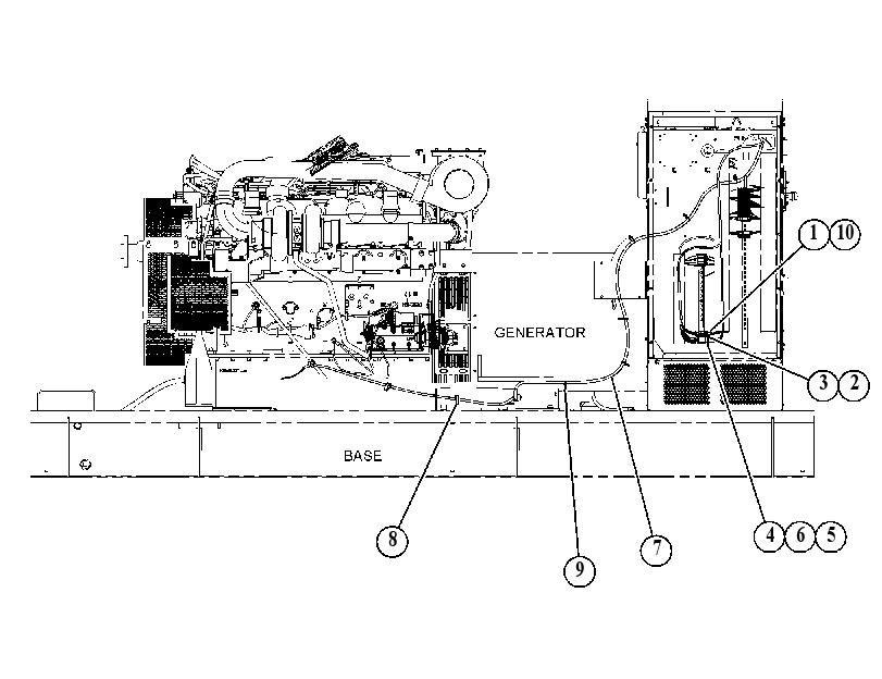 Проводка генератора 5419820 CAT