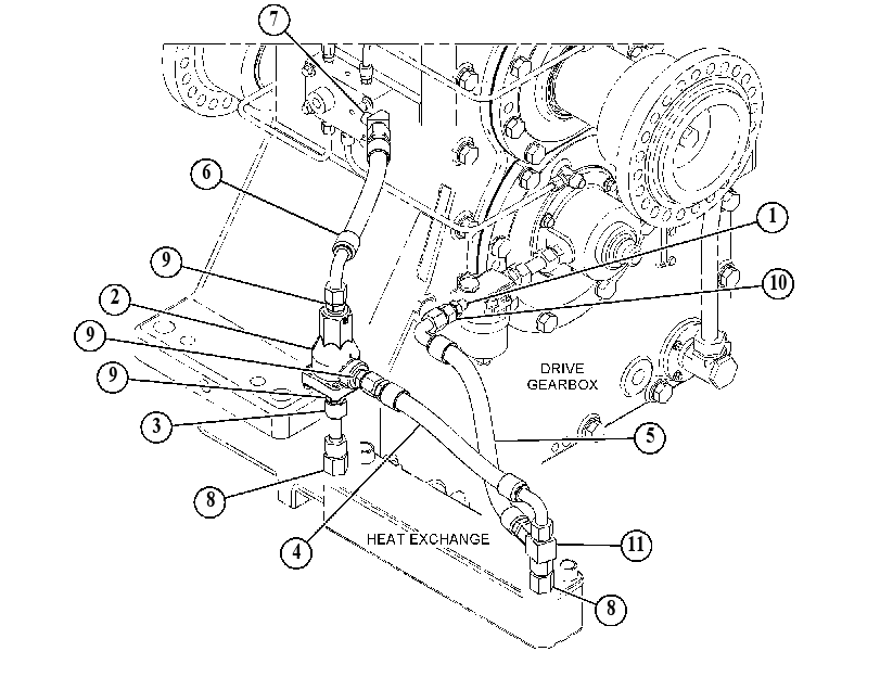 LINES GP-GEARBOX OIL 4223548 CAT