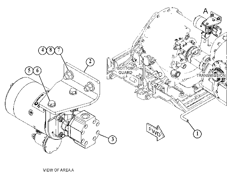 PUMP & MTG GP-ELECTRIC DRIVE 4465117 CAT