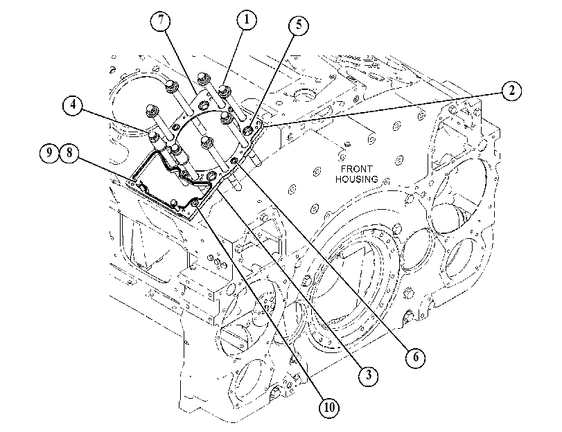 SPACER GP-BLOCK 5403892 CAT