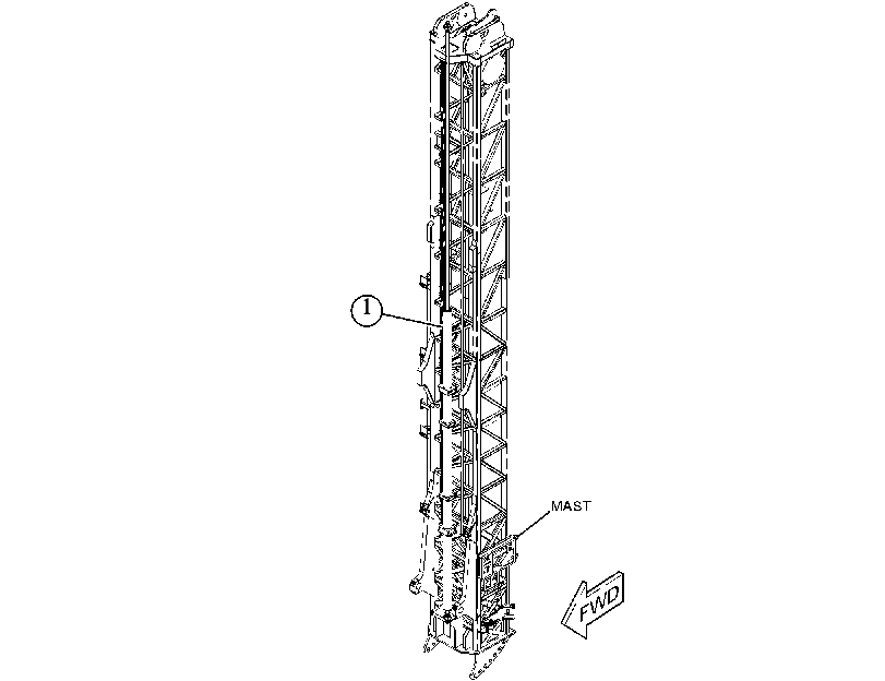 CYLINDER & MTG GP-HYDRAULIC 5158846 CAT