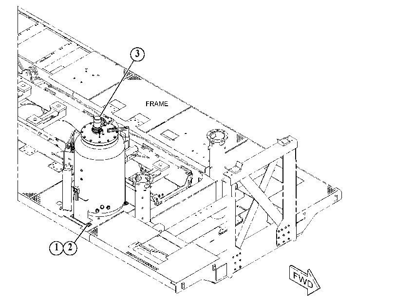 TANK & MTG GP-AIR 5245218 CAT