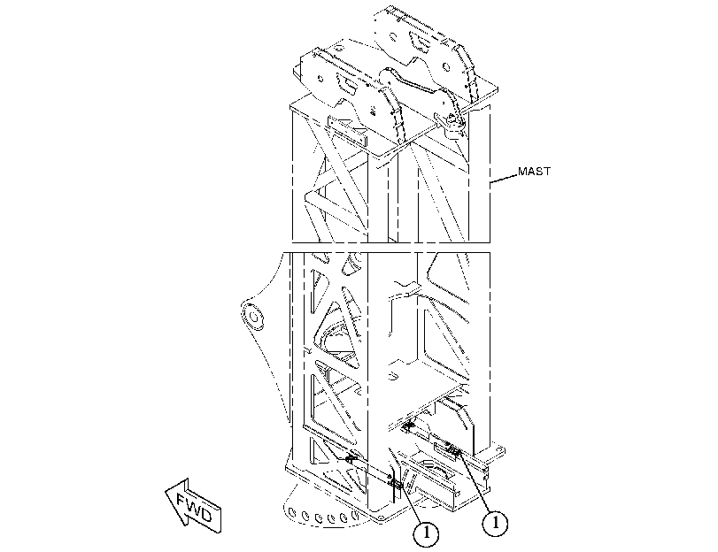 CYLINDER & MTG GP-HYDRAULIC 5158885 CAT