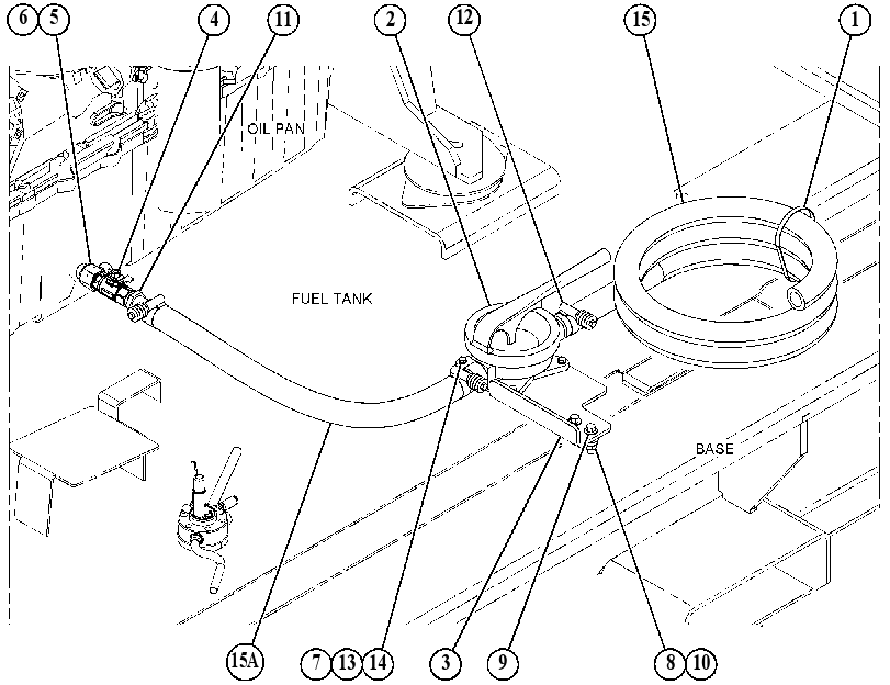 PUMP & LINES GP-SUMP 4751513 CAT