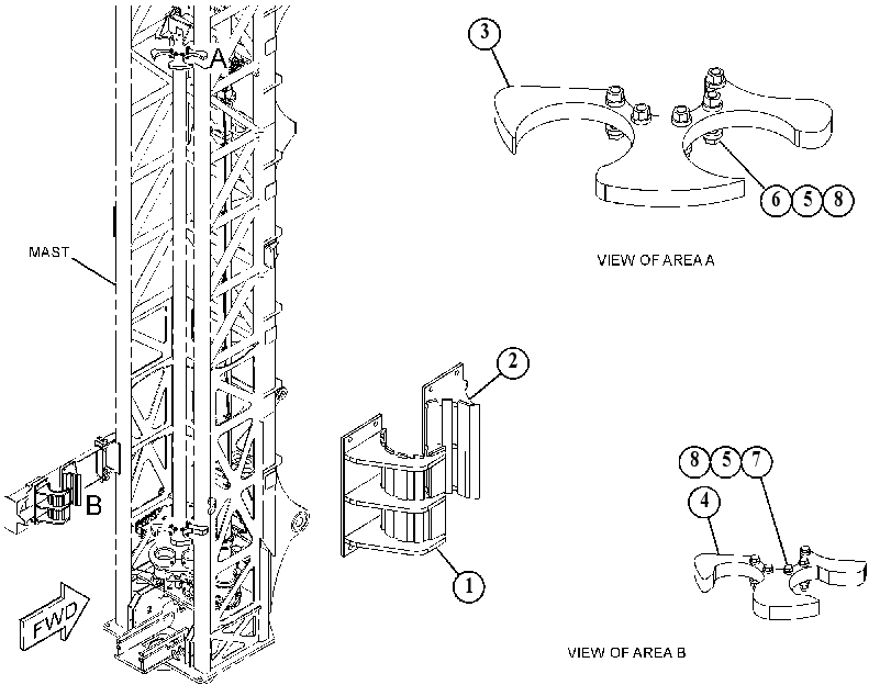 RETAINER GP-PIPE 5109048 CAT