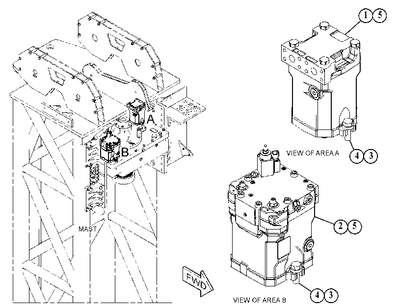 MOTOR & MTG GP-PISTON 5265844 CAT
