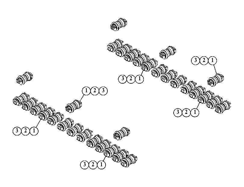 ROLLER AR-TRACK 5279843 CAT