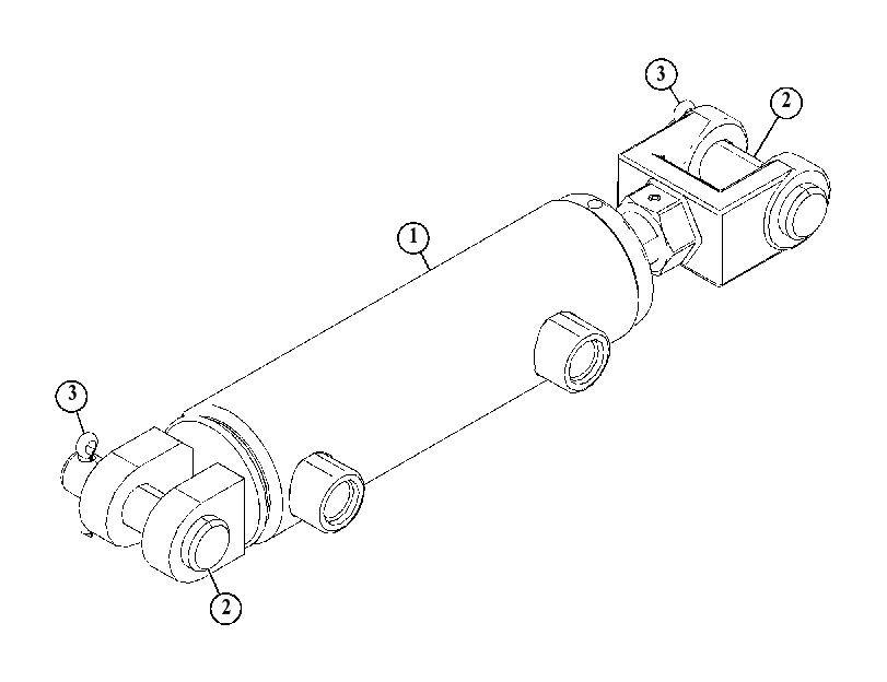 CYLINDER & MTG GP-HYDRAULIC 4934766 CAT