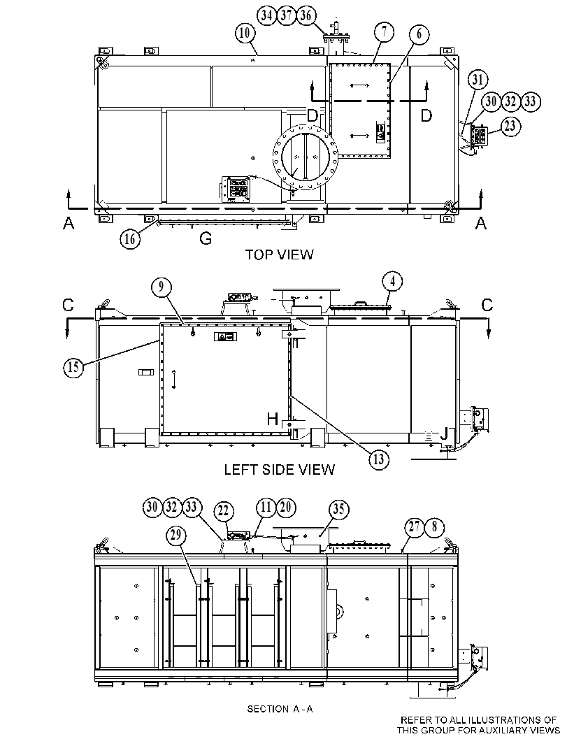 BODY AS-CATALYTIC CONVERTER 4948170 CAT