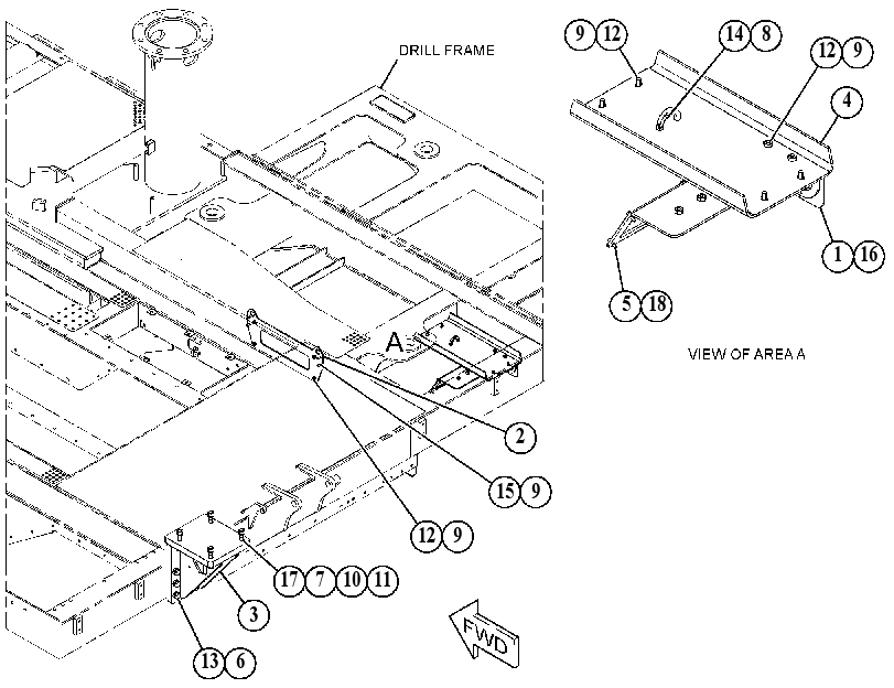 MOUNTING GP-BRACKET 5241908 CAT