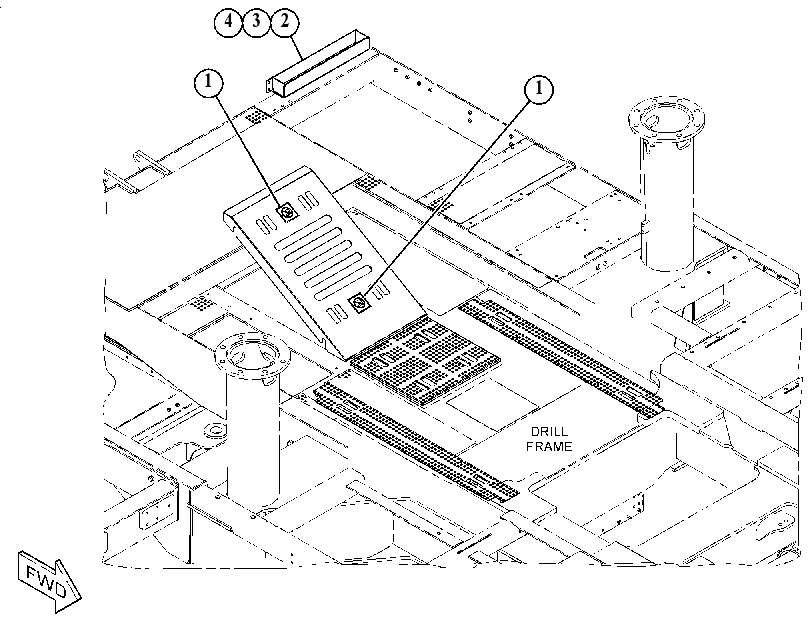 COVER GP-PLATFORM 5268522 CAT
