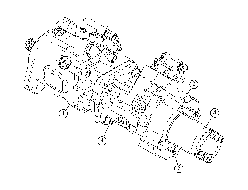 PUMP GP-PISTON & GEAR 5099289 CAT