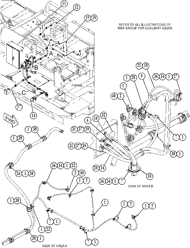 WIRING GP-COLD WEATHER 5301698 CAT