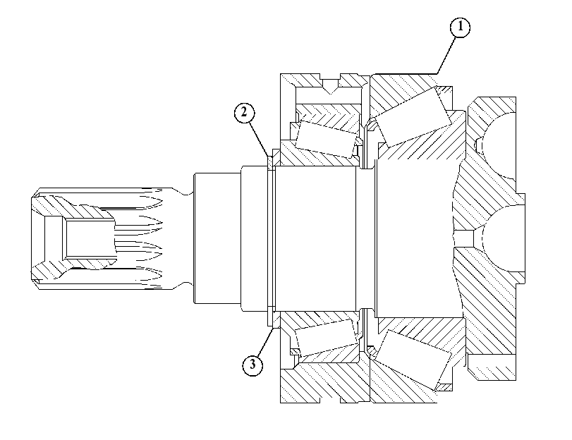 SHAFT GP-MOTOR 2284005 CAT