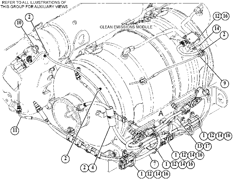 Проводка CEM 5260866 CAT