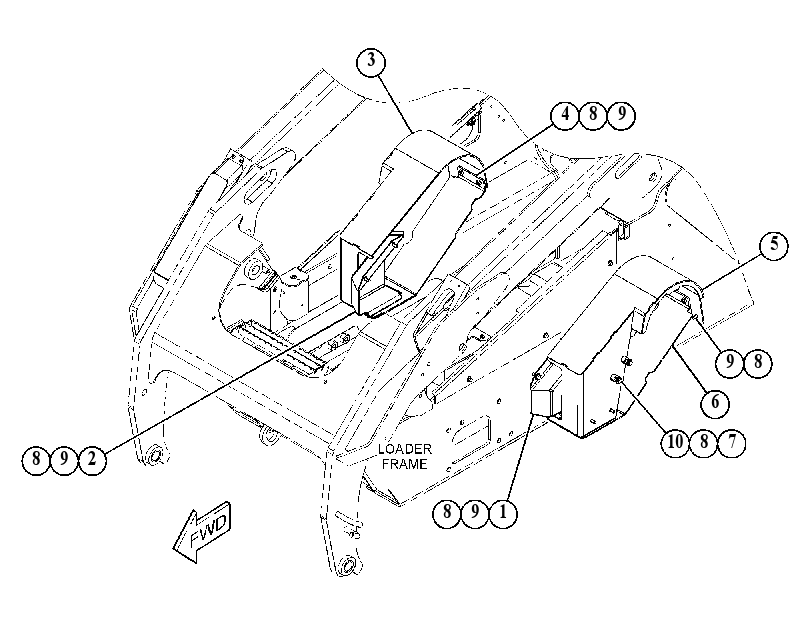 KIT-DEBRIS GUARD 5266616 CAT