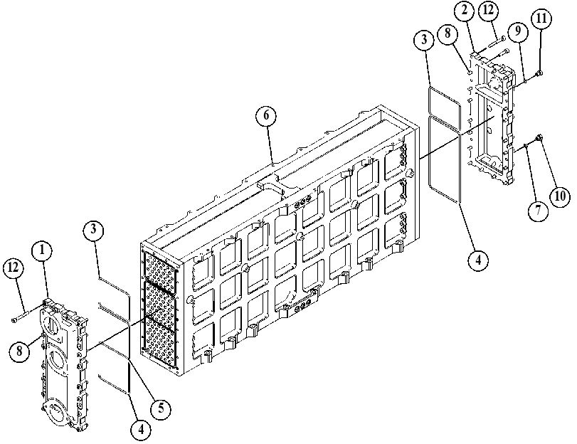 CORE AS-AFTERCOOLER 4832090 CAT