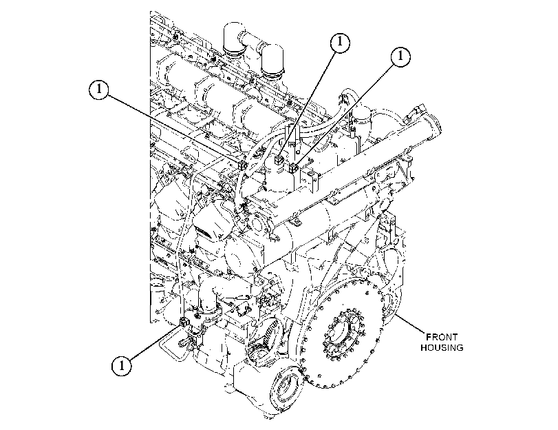 FASTENER GP-FUEL LINES 5197131 CAT
